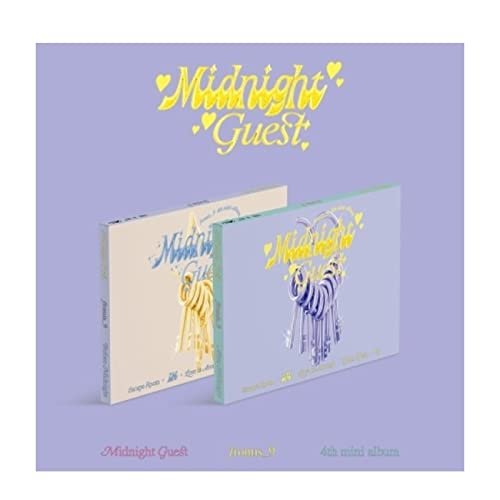 fromis_9 Midnight Guest 4th Mini Album Before Midnight Version CD+72p PhotoBook+1p PostCard+1p Mini Card+1p Film Photo+2p PhotoCard+1p Lyric Paper+Tracking Kpop Sealed
