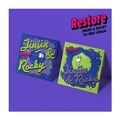 ASTRO JINJIN&ROCKY Restore 1st Mini Album VACATION Version CD+24p PhotoBook+1p Folding Poster On Pack+Lyric Paper+2p PhotoCard+4p Photo SET+Tracking Kpop Sealed