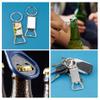 Framendino, 10 Pack Sublimation Blanks Keychains Metal Bottle Opener Transfer Key Rings view 3