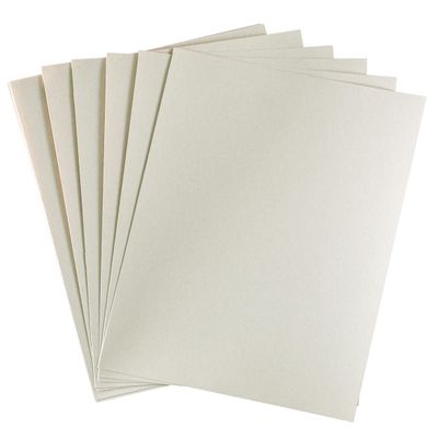 Uart Sanded Pastel Art Paper, Off-White, 18" x 24" Paper, Grit #400, 10 Sheet Pack