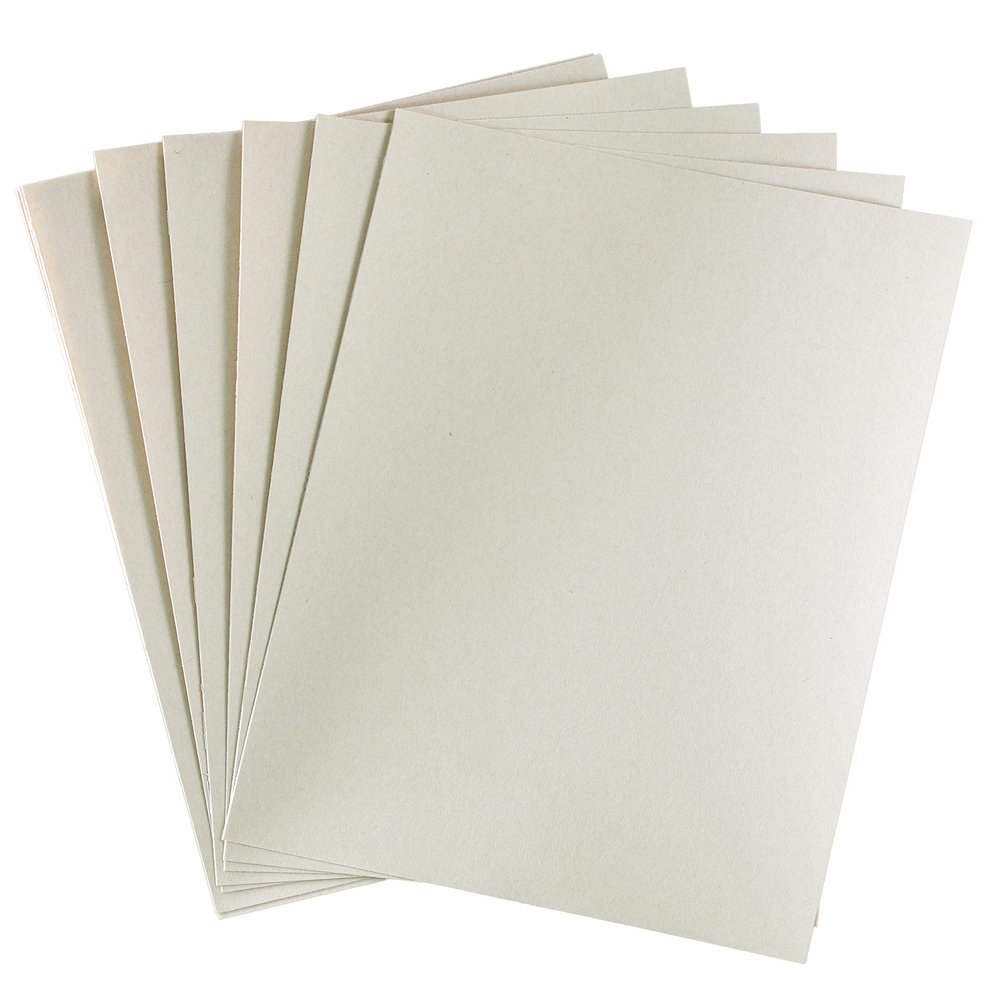 Uart Sanded Pastel Art Paper, Off-White, 18" x 24" Paper, Grit #320, 10 Sheet Pack