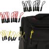 Liovns Mdingbao-Zippers Zipper Pulls Replacement Zip Fixers Cord Puller Slider Jacket Backpack Black/Yellow/Red, 10pcs, Strong and Sturdy (Color : Red) view 2