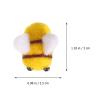 ULTNICE 10pcs Wool Felt Bee Craft DIY Decoration Accessories for Costumes Clothing Hats Adorable Handmade Bees for Rooms view 2
