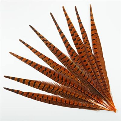 Zamihalaa 50-5cm Natural Pheasant Tail Feathers for Ctafts Handicraft Accessories Colored Feather DIY Wedding Party Decoration A25