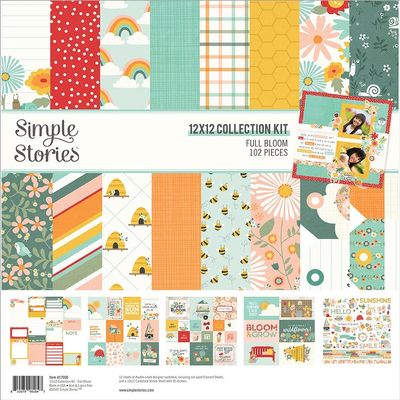 Simple Stories Collection Kit 12"X12"-Full Bloom -FUL17000