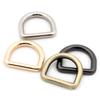 Loosco Metal D-Rings, 6PCS Non Welded Dee Ring for Bag Landyard DIY Craft Accessories (Gold,3/4") view 3