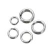 20pcs Adabele 304 Grade Surgical Stainless Steel 30mm Split Ring Heavy Duty Double Loop Jump Rings (1.8mm/13 Gauge) for Craft Jewelry Making SJF76-30 view 4