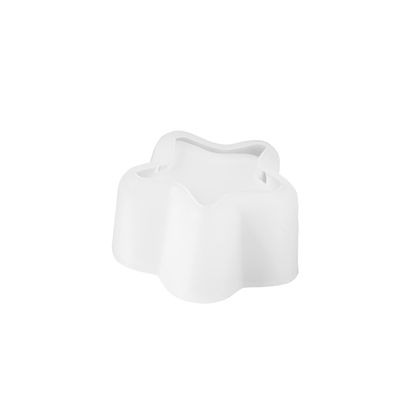 AGCFABS 1Pcs/Pack Various Shapes Succulent Flower Pot Silicone Mold Silicone Resin Mold for Making Succulent Flower Pot, Flower Pot, Candle Holder, Tea Light Stand, Jewelry Box, Ashtray (06)