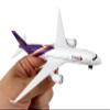Daron Toy Airplane Thai Airways Single Plane Die-Cast Metal Model Airplane Toy with Plastic Parts & Authentic Livery for Kids Ages 3+ view 4
