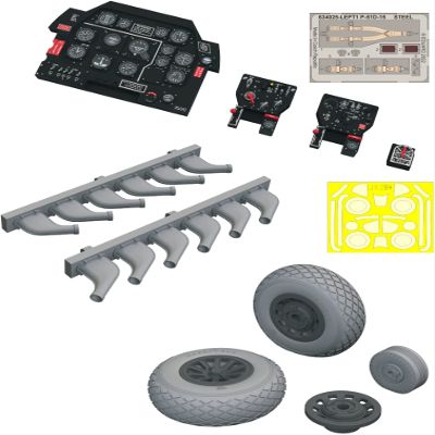 Eduard EDB634026 Model kit Accessories Set, Molded Color