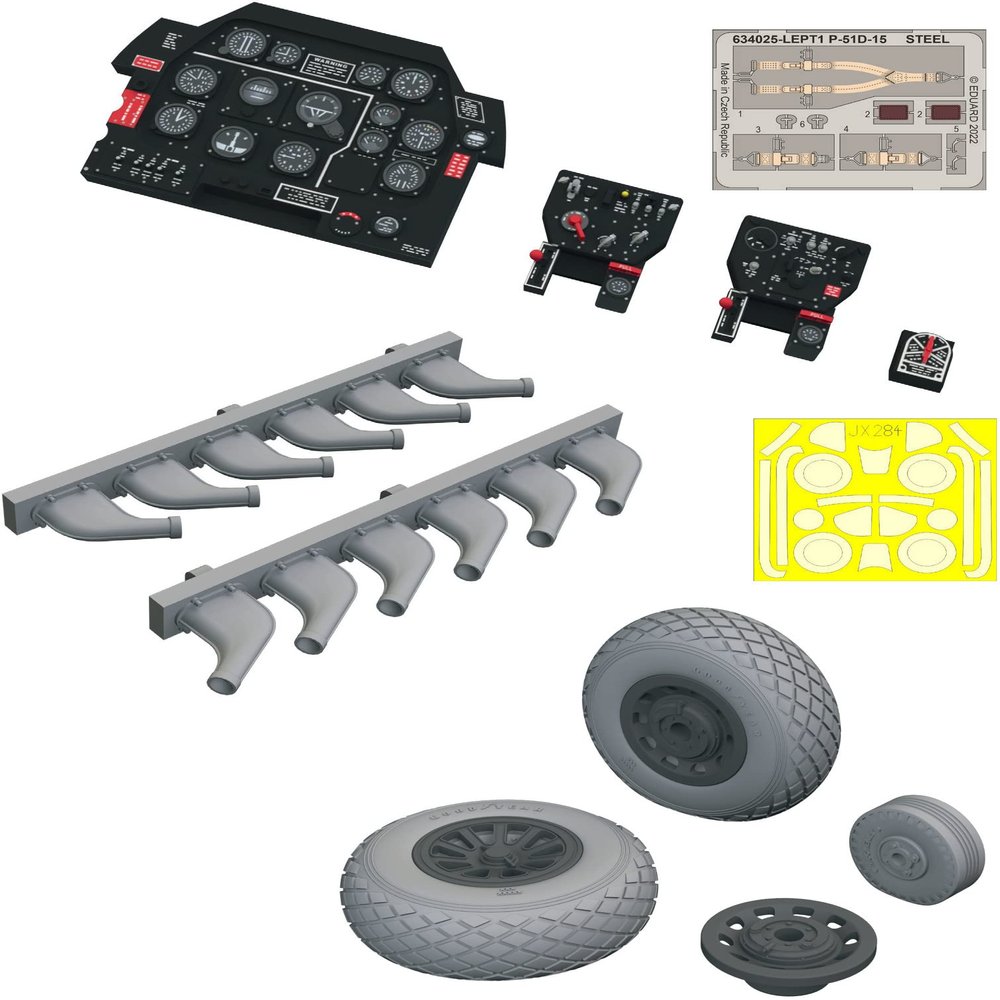 Eduard EDB634026 Model kit Accessories Set, Molded Color