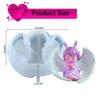 Body Mold, Candle Molds Candle Body Mold Body Candle Mold Body Molds for Candle Making Candle Molds Silicone 3D Body Molds 3D Candle Molds for Resin Casting, Candle Making Molds Scented Candle Molds view 2