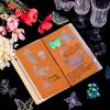 Suclain 180 Pcs Holographic Glitter Butterfly Sticker Set Waterproof Plant Decorative Flower Decal Glitter Adhesive Sticker for Scrapbooking Journal Planner Bottle Laptop(Flowers and Butterflies) view 3
