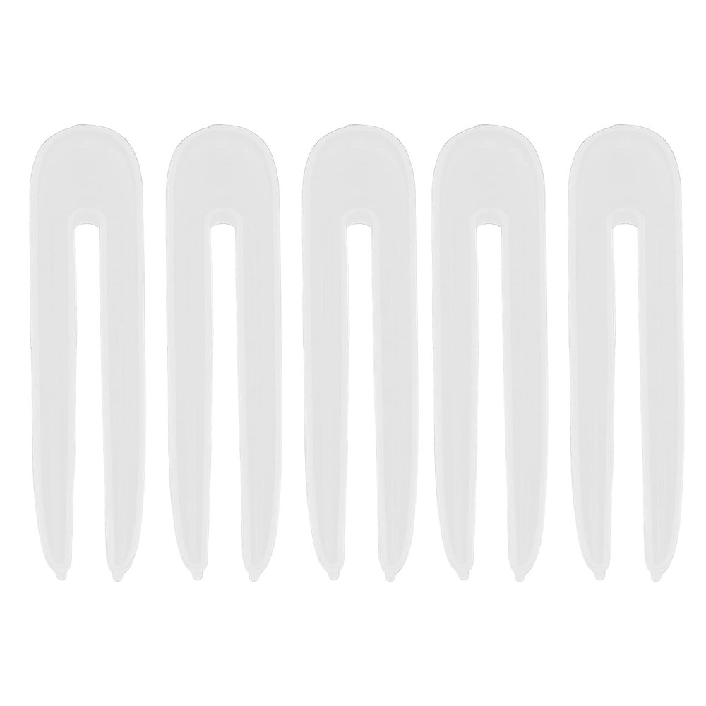 5Pcs Hairpin Silicone Easy Demoulding Elastic DIY Retro Classic Hairpin Glue Silicone DIY Glue for Household Crafts Making