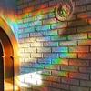 Bunny suncatcher for windows, rabbit rainbow maker decal, rainbow maker sticker, rainbow window cling, rainbow window prism suncatcher view 3