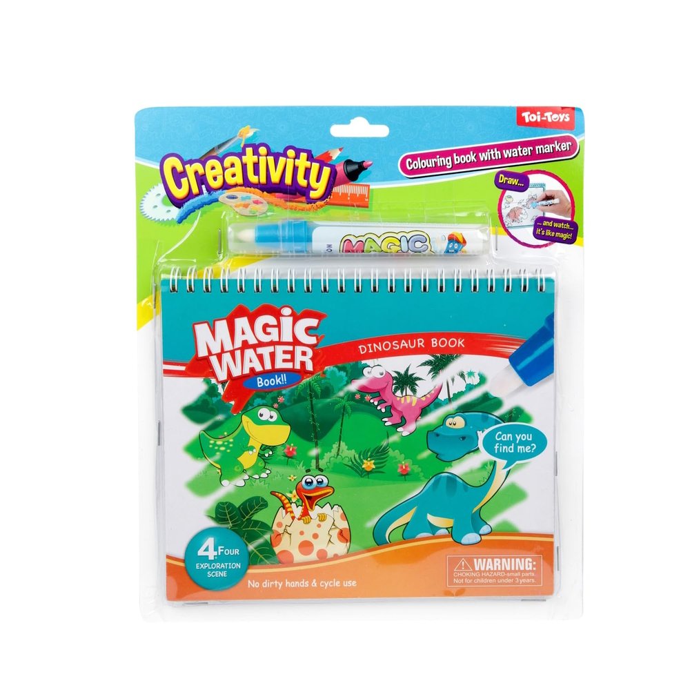 Toi-Toys Dino Junior Colouring Book 20 x 25 cm Paper 2-Piece