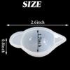 GXXMEI 20PCS Silicone Mold Cup Dispenser, Small Silicone Cups,Resin Mold Mini Measuring Cup, Color Modulation Tools for DIY Epoxy Resin Craft view 2