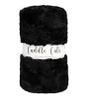 Luxe Cuddle Cut 2 Yard, Glacier Black Print view 1
