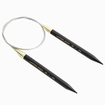 Lantern Moon Circular Ebony Needles, 16" (10 US / 6.00 mm)