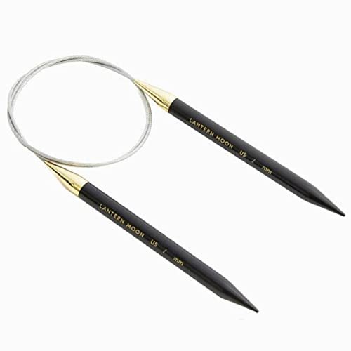 Lantern Moon Circular Ebony Needles, 16" (10 US / 6.00 mm)