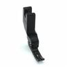 Cutex Black Teflon Coated Zipper Foot Part Number #CF3CSH (PF3CSH) for Industrial Sewing Machine view 1