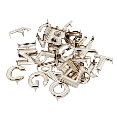 8X 26 Pcs English Letter Alphabet Claw Rivets Clothes Shoes Sewing Fasteners