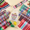 Tintnut Cinco De Mayo Mexico HTV - 10 Sheets 10X12 Inch Mexican Serape Heat Transfer Vinyl Zarape Stripes HTV Iron On Vinyl for Clothes view 2