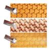 PANSHIYON Leather Stamps,3 Pack Professional Leather Stamping Tools for Craft Working view 1