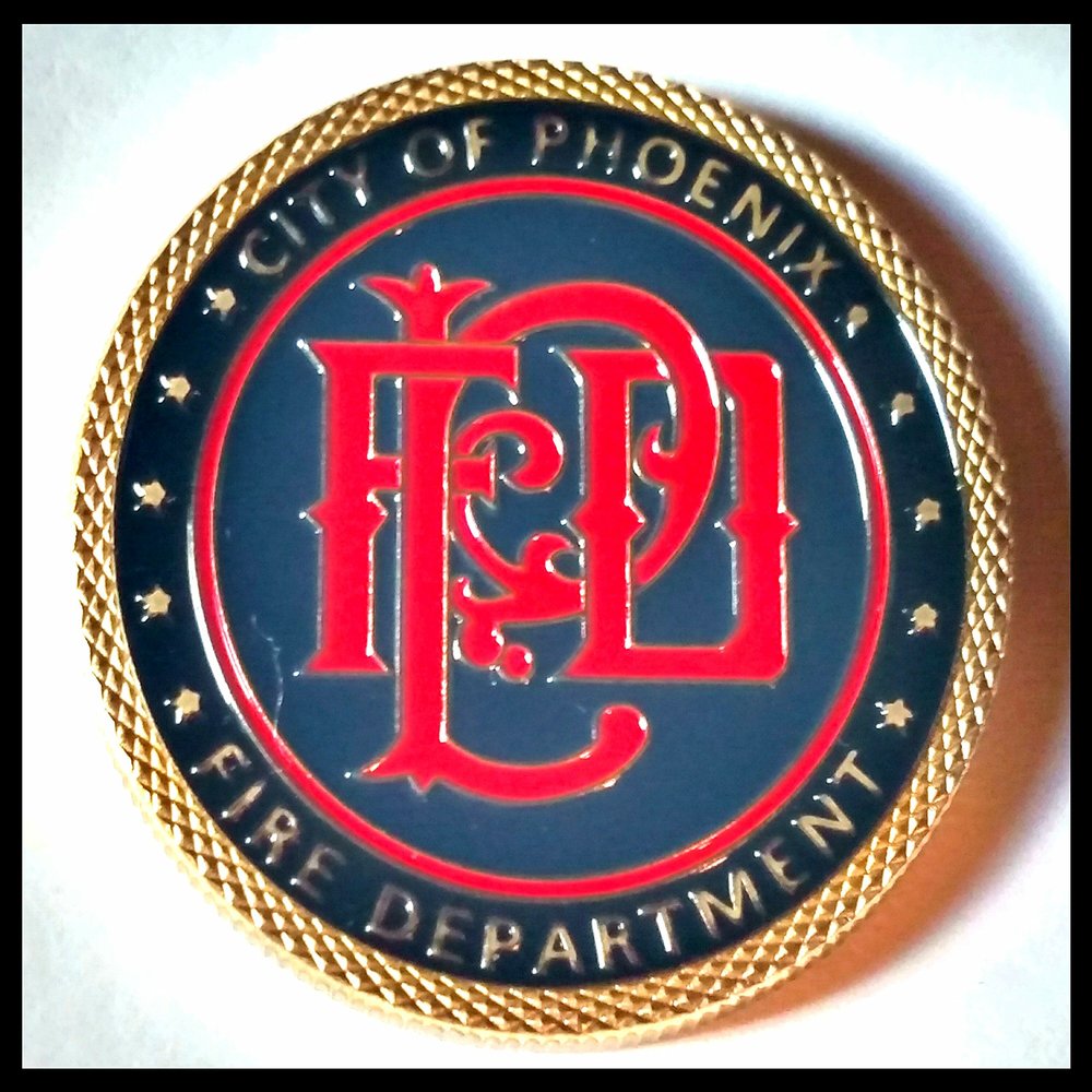 Phoenix Fire Department Firefighter Challenge Honor Coin