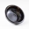 Wazakura Minoyaki Series Japanese Ikebana Essential Tool Kit with Small Round Ceramic Flower Vase and Kenzan Pin Frog for Floral Arranging - Black Vase + 2in (61mm) Black Kenzan view 4