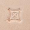 Leather Stamping Tool, Geometric, 'X' Shape #3 view 1