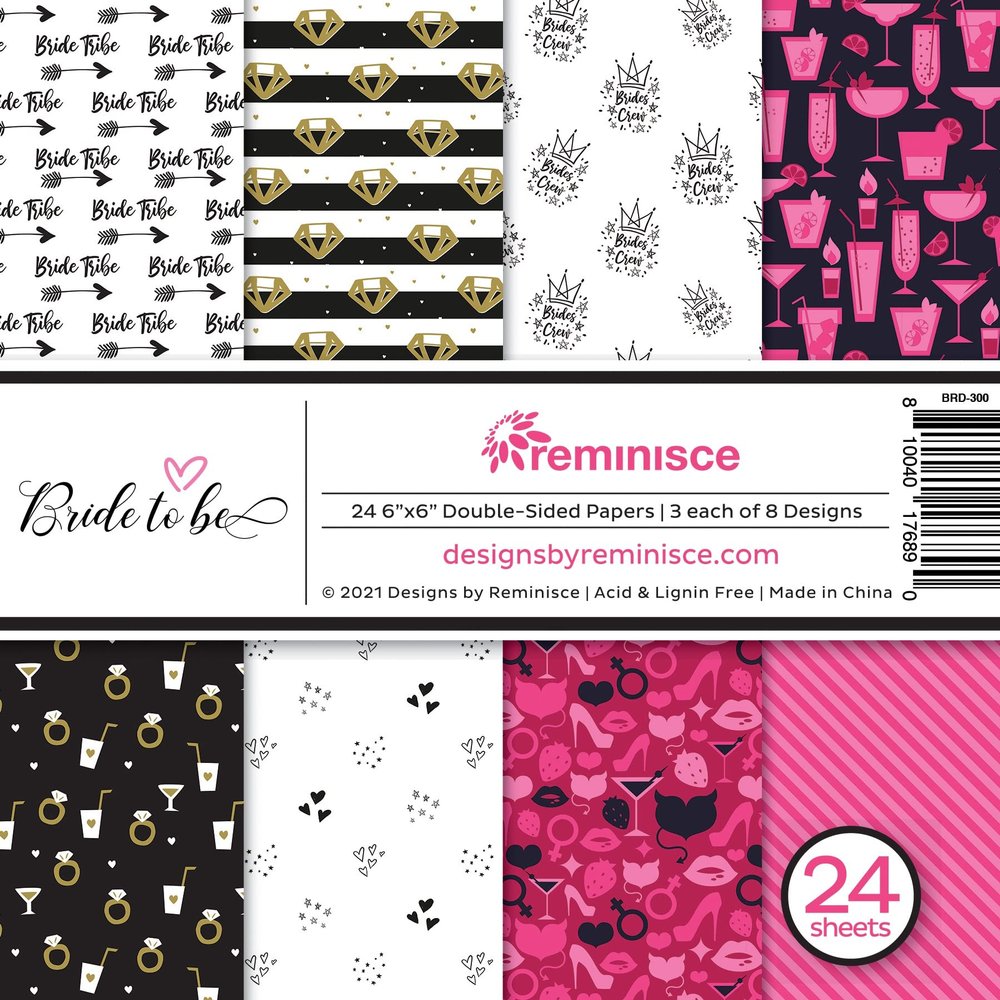 Bride to Be 6x6 Scrapbook Paper Pad