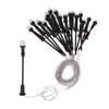 Harilla 20 Pieces 1: 100 HO Scale LED Street Lights Single Headlights view 2