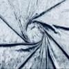 New Creations Fabric & Foam Inc, 58/60" Wide Solid Crushed Velour Stretch Velvet Fabric (5 Yards, Steel Blue) view 1