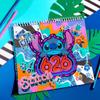 Fashion Angels Disney Stitch Color & Collage Design Set, Includes 15 Colorable Posters & 7 Sticker Sheets, Ideal Crafts Activity for Kids Ages 8 and Up view 3