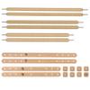 Arabeska Cross Stitch Scroll Frame Set with Plastic Clamps from Beech Hardwood Different Sizes (S/L/SE) (Special Edition) view 1
