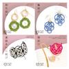 Kiyohara Craft Gallery MIZUHIKI Mizuhiki Kit Aioi Knot Earrings with Tie Recipe CGMK-05 view 3