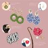 Kiyohara Craft Gallery MIZUHIKI Mizuhiki Kit Aioi Knot Earrings with Tie Recipe CGMK-05 view 4
