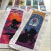 12 Pieces Princess DIY Cotton Cross Stitch Bookmark,Cotton Edged Book Mark Classical Fairy Princess Counted Cross Stitch kit view 2