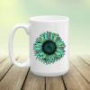 Leopard Sunflower Green Ready to Press Sublimation Transfer, Ready to Use, Cheetah, Shirt/Mug Sizes, Sub Image Ready to Press, DIY Shirt (Adult x10) view 2