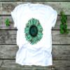 Leopard Sunflower Green Ready to Press Sublimation Transfer, Ready to Use, Cheetah, Shirt/Mug Sizes, Sub Image Ready to Press, DIY Shirt (Adult x10) view 3