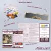 Bead Embroidery Kit Night Full Moon Beaded Stitching Heedlepoint Handcraft DIY view 4
