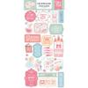 ECHO PARK PAPER COMPANY Little Princess Chipboard 6"X13"-Phrases, White view 1