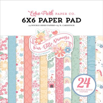 Our Little Princess 6x6 Paper Pad,White