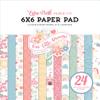 Our Little Princess 6x6 Paper Pad,White view 1