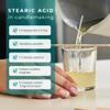 Direct Candle Supply - Stearic Acid for Candle Making/Soap Making and Cosmetics - Vegetable Based (3 lb) view 4
