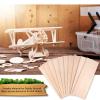 Namalu 10 Pack Balsa Wood Sheets 12 x 4 x 0.12 Inches-3 mm Thick Unfinished Wooden Board Wood Sheets for Crafts House Aircraft Ship Boat Arts Projects DIY Wooden Model Making view 4