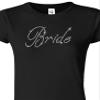 Rhinestone Genie Bride 8" Magnetic Rhinestone Template, Black view 4