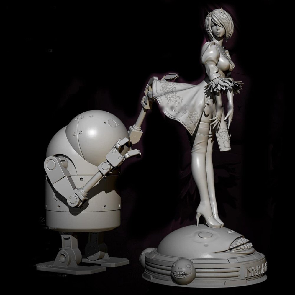 PANGCHENG 75mm 1/24 Resin Model Kits Figure Beauty Miniature GK colorless and self-Assembled AD-002847