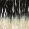 SEW TRENDS 2 Yards of 12" Ombre Tie Dye Multicolor Chainette Fringe Tonal Loop Tassel Fringe- Black Light Beige Taupe Shades view 2